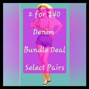 2 For $40 Denim Bundle Deal (Select Pairs As Marked)
